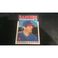 1986 Topps Traded Card # 088T Darrell Porter Ex...