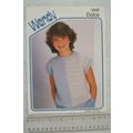 Vintage: Wendy 2509 girl's sleeveless sweater, ...