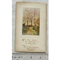 Vintage: Christmas card - country lane - Readma...