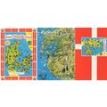 Rogaland Map Norway 3x Postcard s