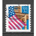 USA 1996 STARS AND STRIPES FLAG BUILDING USED CDS