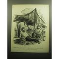1958 Cartoon by Whitney Darrow Jr. - Many frien...