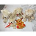 TEDDY BEARS X 5 (12/01)