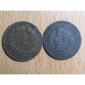 France Republic 1897A 5 Centimes Coin