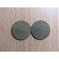 Austria 1978 50 Groschen Coin