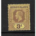 LEEWARD ISLAND GEORGE V WATERMARK MULTI-CROWN C...