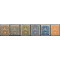 Coat of Arms: 6 Values - Nicaragua 1898 - NM H ...