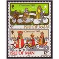 1983 Isle of MAN 252-3 Mint NH Christmas set of 2