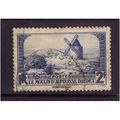 FRANCE 1936 2F BLUE DAUDETS MILL SG 544 FINE USED