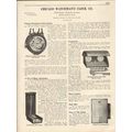 chicago watchmans clock company 1931 stationary...