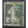 France 1931 - 2c olive green - Sower - used