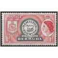 Bermuda 1953 SG136 1d Black & Red Mounted Mint ...