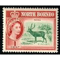 Malaysia North Borneo 1961 Queen Elizabeth II A...