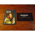 1991 Star Trek, Autograph Card, w/COA, WILLIAM ...