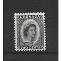 Grenada.SG214 2c Black and Sepia.Mounted Mint.A...