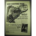 1957 Lyman All-American Tru-Lock Mount Scopes Ad