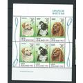 new zealand sgms1273 sg ms 1273 dogs mini sheet...