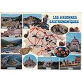 Les Ardennes Gastronomiques France Postcard use...
