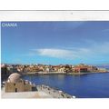 Crete Chania Greece Postcard unused VGC