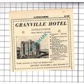 Granville Hotel Ilfracombe Devon Small Advert -...