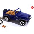 VERY RARE KEYCHAIN BLUE JEEP WRANGLER
