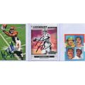 Autographed 3 Card Lot with Joe Burrow Signed