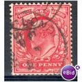 GB stamps 1902-10 KEV11 - 1d SG219 London 9