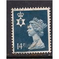 Northern Ireland GB 1981 14p Deep Blue Machin S...