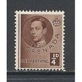 SG152 1/4d King George VI.Mounted Mint.StampexA...