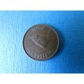 1939 GEORGE VI ONE FARTHING FREE POST. AG