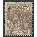 Virgin Islands 1928 SG96 3d Purple/Pale Yellow ...