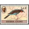 Sierra Leone 1980 Birds Le.2 Black Bee Eater Un...