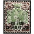 Bechuanaland 1891 SG35 4d Green & Purple-Brown ...