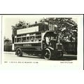 LONDON Belmont LGOC Bus Postcard (Pamlin M57)