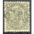 India 1928 - KGV 4a olive - used 4