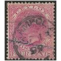 Ceylon 1884 SG149 4c Rose Wmk Crown CA Good/Fin...