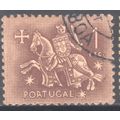 Portugal 1953 - 1e carmine brown/rose - Medieva...