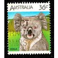 Australia 1986 Animal Wildlife Koala 36c Used S...