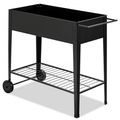 Raised Garden Bed Elevated Planter Box on Wheel...