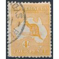 Roo: 4d - Australia 1913 - FH - SG 6