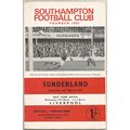 1969-70 SOUTHAMPTON v SUNDERLAND (VG Condition ...