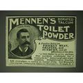 1900 Mennen's Borated Talcum Toilet Powder Ad -...