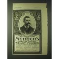1900 Mennen's Ad - Borated Talcum Toilet Powder