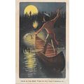North American Indian Post Card, Moon of Sturge...