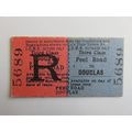 Isle of Man Railway Peel Road-Douglas Ticket #40
