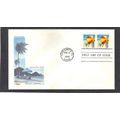 FDC Artmaster 2443 15c Beach UmBrella BPS Hor P...