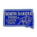 South Dakota The Coyote State Fridge Magnet