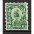 HAITI 1904 PRESIDENT NORD ALEXIS 1c GREEN SG 10...
