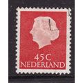 Netherlands 1953 Queen Juliana 45c Fine Used SG...