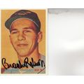 BROOKS ROBINSON 1957 AUTOGRAPHED BALTIMORE ORIO...